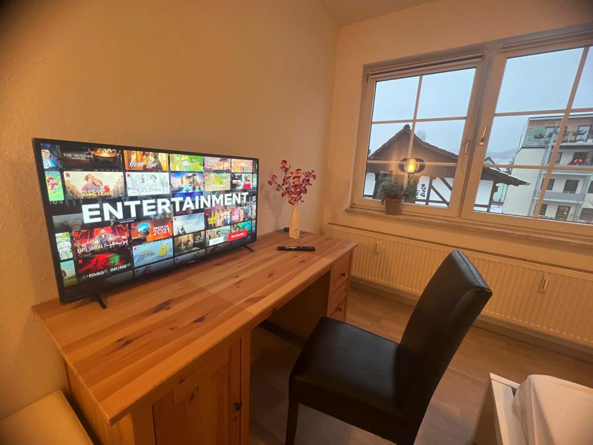 Grosse & Voll Ausgestattete Apartments, Studios, Doppelzimmer, Workspace, Parkplatz, Netflix, Prime & Schnelles Wifi In Ruhiger Lage Mit Garten Rudolstadt Exterior foto